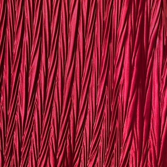 libra Red Bell Sleeve Textured Blouse Women’s Size XL - Picture 11 of 12